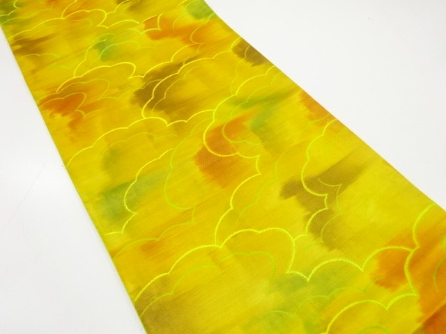 JAPANESE FUKURO OBI / WOVEN CLOUD